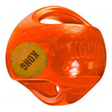 Pelota Con Asa Y Sonido Kong Jumbler Ball  M / L - Colores