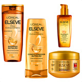 Kit Elseve Óleo Extraordinário Shampoo+cond+mascara L´oreal