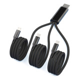 Carregamento Universal 3 Em 1 Tipo C Para Micro Usb+ Duplo T