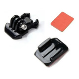 Accesorio Gopro Kit Montaje Curvo Para Casco Clip Hebilla