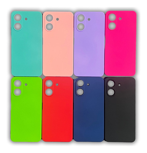 Carcasa Silicona Color Para Xiaomi Redmi 13c