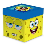 Caja De Regalo Madera Bob Esponja