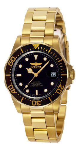 Invicta 8929 Pro Diver Para Hombre, Esfera Negra Automática