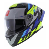 Casco Integral Doble Visor Mt Thunder 4 Sv Ergo  En Aolmoto