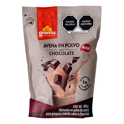 Avena En Polvo Granvita Chocolate 400g | Meses sin interés