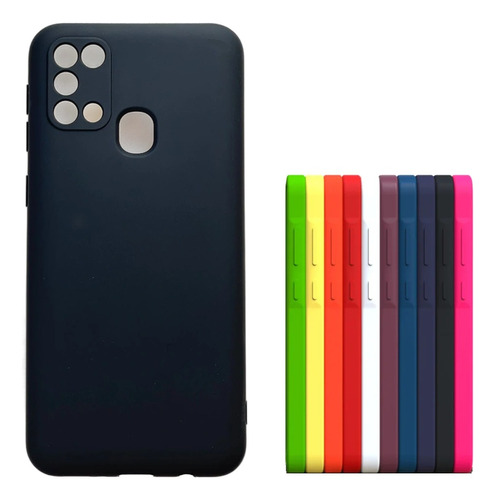 Case Capinha Capa Emborrachada Luxo Para Samsung Galaxy M31