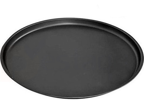 Forma Assadeira Redonda P/ Pizza De 36cm Antiaderente Grande Cor Cinza-claro