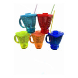 Vaso Mini Licuadora/colores 750ml 10piezass