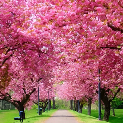 Cerezo Japonés Sakura 10 Semillas Estratificar  Sdqro2 Arbol Ornamental, Flores Color Rosa Claro, Clima Frío Preferentemente. | Meses sin interés