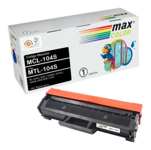 2 Toner Samsun D104 Ml-1665/1660/ml-1865/scx3200-3217 D104s 