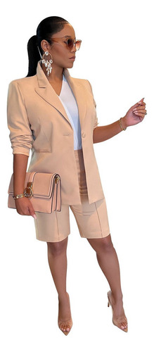 Women's Suit Shorts Casual Work Clothes 1