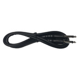 Pack 10 Cable Audio 1 Mts Plug 6,5 Plug Instrumento Bafle 