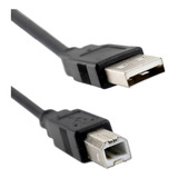 Cabo 2.0 Usb A/b 2 Mts Impressoras Hp Epson Canon C/filtro