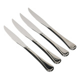 Set De 4 Cuchillos Para Carne Plateados Oneida Flight