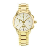 Tory Burch Collins Cronógrafo Crema Dial Señoras Reloj Tb125