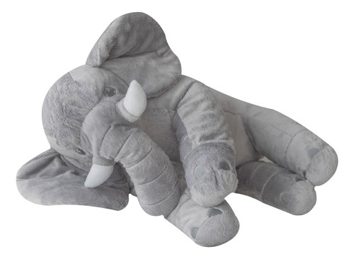 Elefante Gigante 90cm Pelúcia Antialérgico Bebe Varias Cores