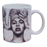 Caneca Personalizada Porcelana Beyoncé