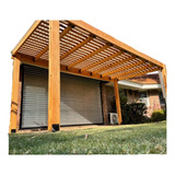 Pergola Con Instalacion Madera Dura