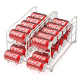 Estante Dispensador De Latas De Bebidas De Carga Frontal B