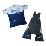 Uniforme Para Ciclista Dos Piezas Israel Star