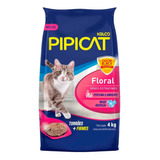 Areia De Gato Pipi Cat Floral 4kg