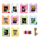 Set 10 Marcos Decorativos De Papel Para Instax Mini 