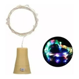 X10 Luces Corcho Hada Alambre Micro Led Boda Multicolor