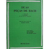 Partitura Violão Duas Peças Bach Courante Bourrée I. Sávio