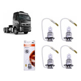 Lampada Farol Milha Volvo Fh 2008 09 10 11 12 13 - Kit 24v