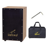 Gecko Cajon Box Caja De Percusion De Madera Para Instrumento