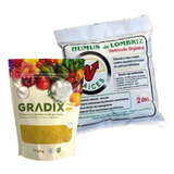 Kit Fertilizante Gradix Bioestimulante + Humus De Lombriz