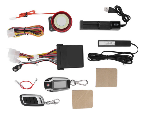 Kit De Seguridad Para Motocicletas, Sistema De Alarma De 2 V