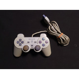 Control Sony Playstation Dualshock 1 Ps1 Blanco A