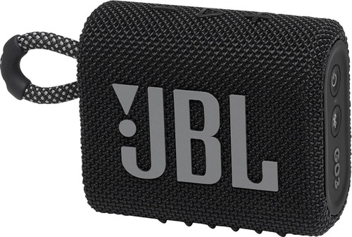 Parlante Jbl Go 3 Portátil Con Bluetooth Waterproof Negro 