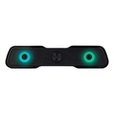 Paralante Monster Led Pc Gaming Soundbar Negro Plug N Play