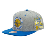 Gorra Mitchell And Ness Nba Melton Patch  Warriors