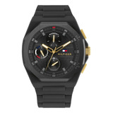 Reloj Tommy Hilfiger 1792120 Hombre Multifunción Silicona 