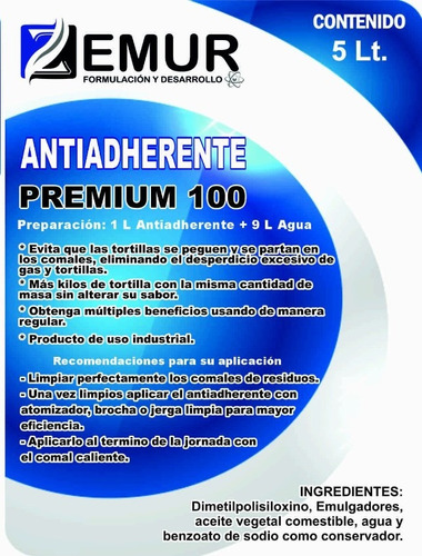 Antiadherente Premium 100 Teflón Líquido