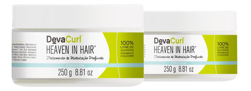 Kit Deva Curl Duo Heaven In Hair Máscara Capilar 250g