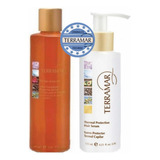 Set Capilar Terramar Óleo Protector De Color + Suero Termal