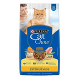 Cat Chow Para Gatos Esterilizados Sabor Pollo De 8 Kg