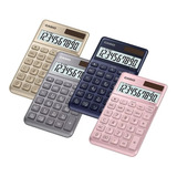 Calculadora Casio Aluminio Solar Premium Pantalla Grande