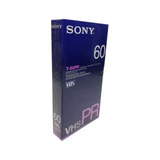 Kit De 5 Video Cassette Sony Virgen Vhs 60 Min T-60pr