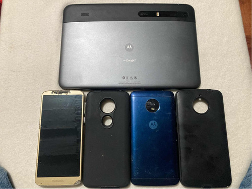 Lote Celulares Y Tablet Motorola Xoom Moto E4 Plus -e5 Play