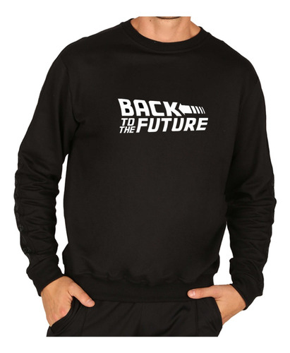 Buzo Cuello Redondo De Volver Al Futuro, Back To The Future