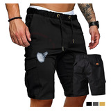 Bermudas Y Shorts Movimiento Pantalones Cargo Con Cordones 