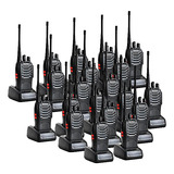 Set 20 Radios Baofeng Bf-888s Uhf 2 Vias Walkie Talkie Msi