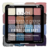  Nyx Professional Makeup Ultimate Paleta De Sombras 16 Tonos Color Vintage Jean Baby