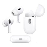 Audífonos Pro 2da Gen Oem Compatibles iPhone, Android. Color Blanco Color De La Luz Verde