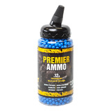 Balin Bb Premier Azul Game Face Airsoft 6mm .12g 2000 Pzas